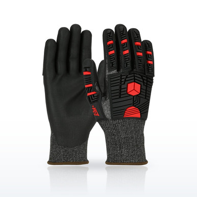G-Tek PolyKor X7 16-MP785 High Dexterity Gloves, ANSI A5, Impact Protection
