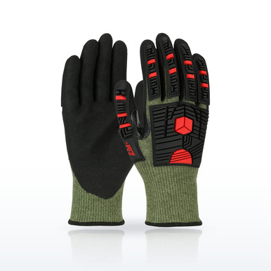 G-Tek PolyKor X7 16-MP935 High Dexterity Gloves, ANSI A5, Impact Protection
