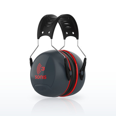 JSP Sonis 3 262-AEB040-HB Earmuffs, Passive Ear Muff, Adjustable Headband