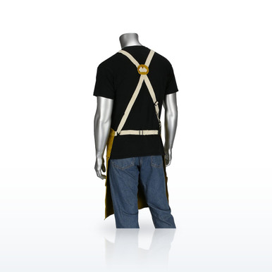 Ironcat 7010 Welding Apparel, Split Leather Welding Apron