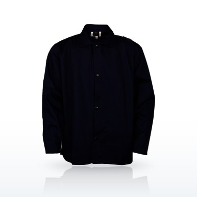 Tillman 6230BXL Welding Apparel, 9 oz FR Cotton Welding Jacket, Navy
