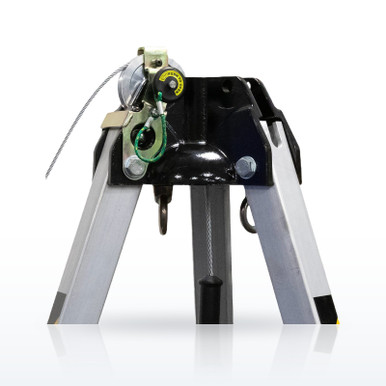 Safewaze 019-11003 7' Adjustable Tripod Kit, 65' Material Winch, 65' 3-Way