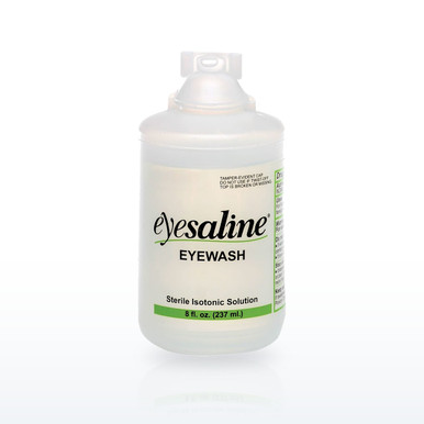 Eyesaline 32-000445-0000 Eyewash Stations, 8 oz Bottle Sterile Eyewash Solution