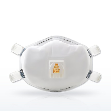 3M 8233 Disposable Respirators, N100 Particulate Respirator, Half Facepiece