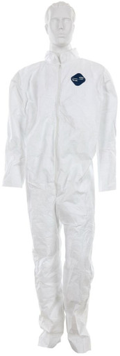 MCR Safety Tyvek TY120S DuPont Coverall, Collared Neck