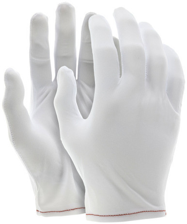 MCR Safety 8700 String Knit Gloves, White Inspectors Gloves