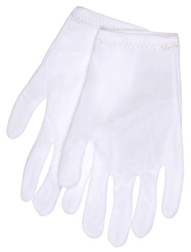MCR Safety 8730 String Knit Gloves, White Inspectors Gloves