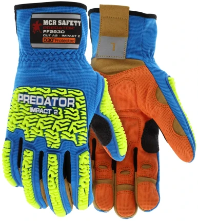 MCR Safety ForceFlex Mechanics FF2930 Cut Resistant Gloves, ANSI A2