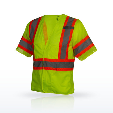 Reflective Apparel 591GT Hi-Vis Vests, ANSI Type R Class 3 Seven Pocket