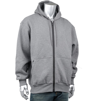 PIP 385-FRZH Arc Flash Clothing, AR/FR Fleece Zip Hoodie