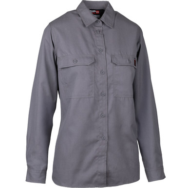 PIP 385-FRRSW Arc Flash Clothing, AR/FR Dual-Certified Women's Ripstop Long
