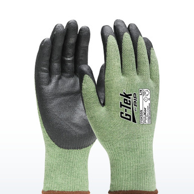 G-Tek PolyKor 713KSSN High Dexterity Gloves, ANSI A5