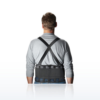 PIP 290-440 Black Mesh Back Support Belt