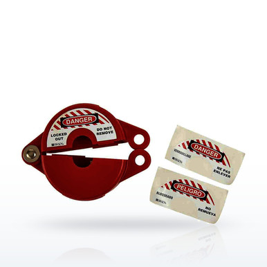 Brady 6556 Lockout Devices, Gate Valve Lockout