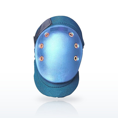 OccuNomix 126 Classic Wide Hard Cap Knee Pad, Hook and Loop, Blue