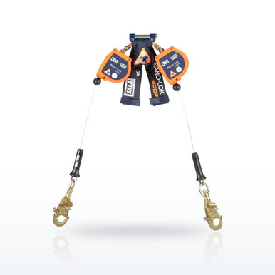 DBI-SALA 7012819228 Self-Retracting Lifelines, Nano-Lok Edge Twin-Leg Cable SRL