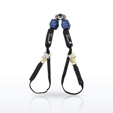 DBI-SALA 7012818631 Self-Retracting Lifelines, Nano-Lok Twin-Leg Tie-Back SRL