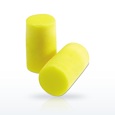 3M E-A-R Classic Plus Foam Earplugs, Foam, Yellow