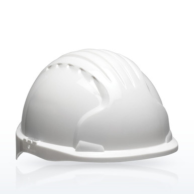 JSP Evolution 280-EV6151S Deluxe Short Brim Hard Hat, HDPE Shell