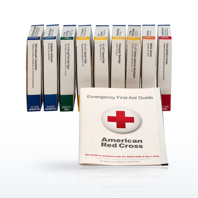 First Aid Only 740010 10 Unit 10 Person OSHA First Aid Kit Refill