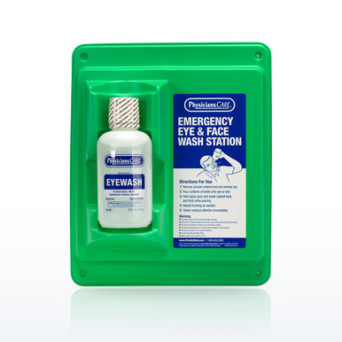 First Aid Only Eyewash Station, Single, Case of 6