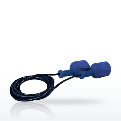 PIP Food Pro EZ-Twist 267-HPF610D Earplugs, Metal Detectable Polyurethane Foam