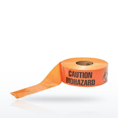 Harris Industries BT065 Safety Tapes, BT Series "CAUTION BIOHAZARD" Barricade