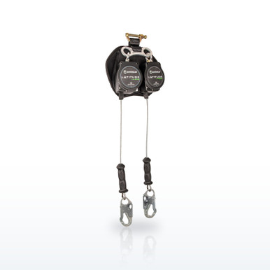 Safewaze Leading Edge Self-Retracting Lifelines 11' Dual Cable SRL-P