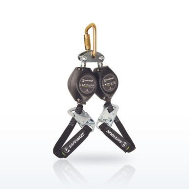 Safewaze Self-Retracting Lifelines 7' Dual Web SRL-P