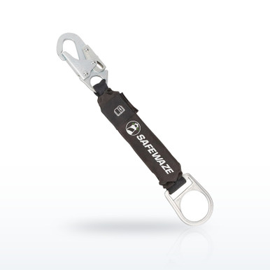 Safewaze FS8800SP-D-ring Extenders, 18" Energy Absorber: Snap Hook
