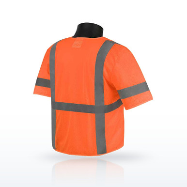 Liberty Safety HIVIZGARD Hi-Vis Vests, FR Class 3 All Mesh Surveyor Vest