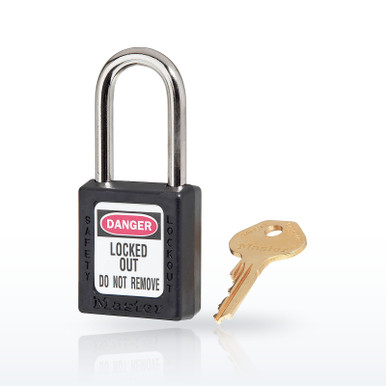 Master Lock 410 Zenex Thermoplastic Safety Lockout Padlock