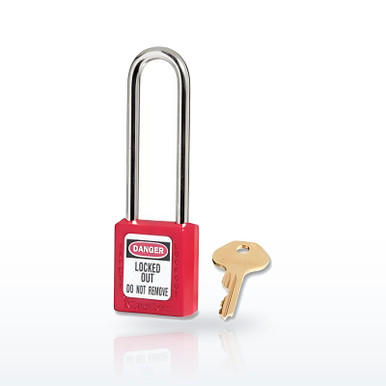Master Lock Zenex Thermoplastic Safety Lockout Padlocks