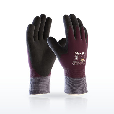 PIP MaxiDry Zero 56-451 Cold Weather Gloves, ANSI A2, Nitrile Coated
