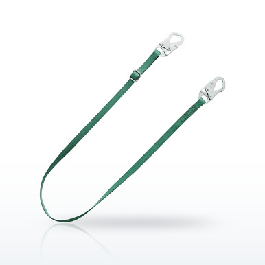 MSA 10201456 V-SERIES Adjustable Web Restraint Lanyard, Snap Hooks, 6 ft
