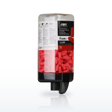 PIP 267-HPDR910-400 Earplugs, Prefilled Mega Flare Plus Ear Plug Refill Canister