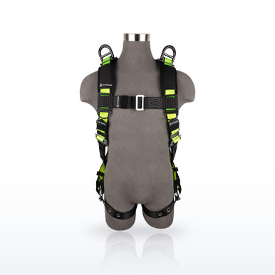Safewaze PRO Full Body Retrieval Harness: 1D, Shoulder D, MB Chest