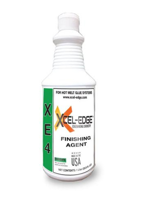 1 LITER BOTTLE XCEL-EDGE XE4 FINISHING AGENT EDGEBANDING CHEMICAL
