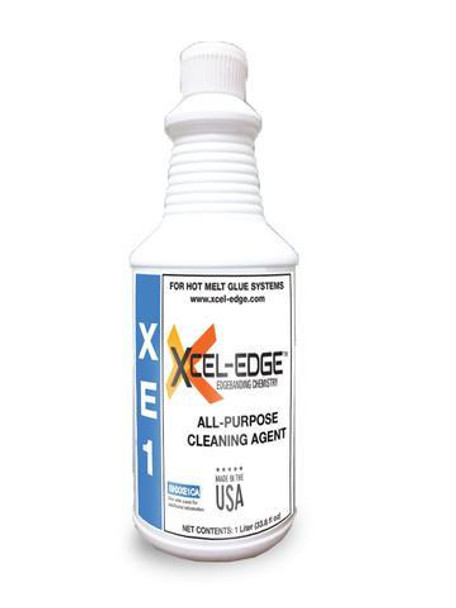 1 LITER BOTTLE XCEL-EDGE XE1 ALL-PURPOSE CLEANING AGENT EDGEBANDING CHEMICAL