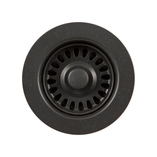 3 1/2" 3.5" Color Basket Strainer in Matt Black