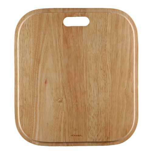 16 3/4"x15"x3/4" Rubberwood Cutting Board