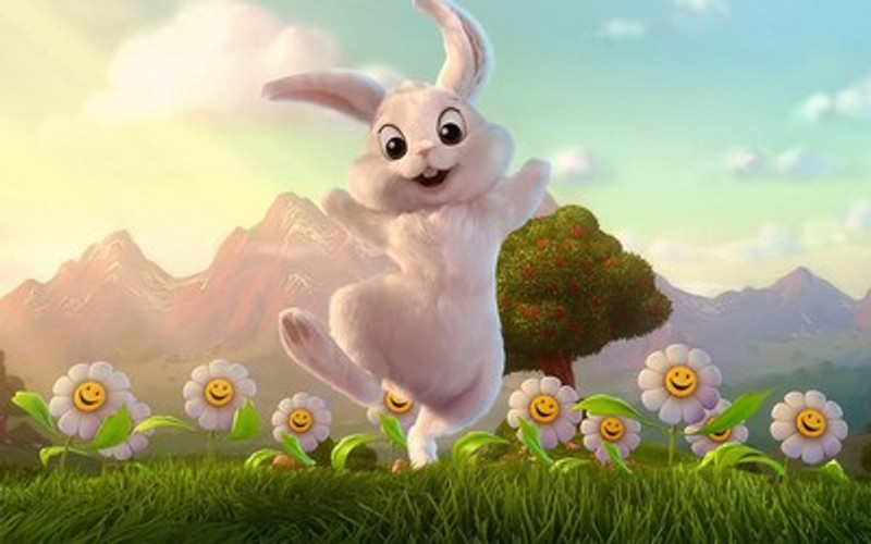 HAPPY EASTER FROM HUDS AND TOKE