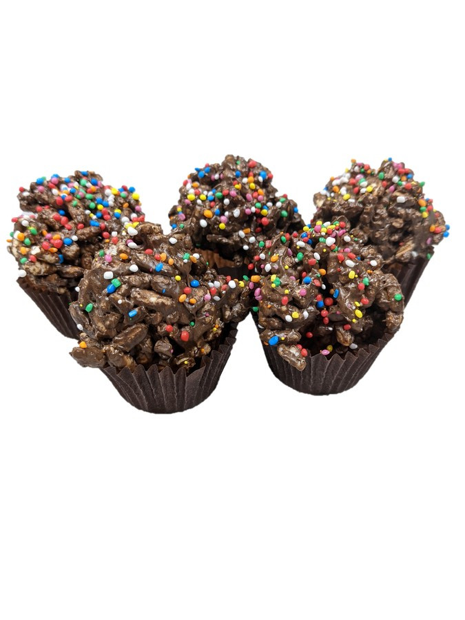 Huds and Toke Carob Doggy Crackles dog treats