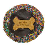 Multi Coloured Sprinkles Dog Birthday Cake Cookie Dog Treats
Australian Made - Carob Happy Birthday Cake