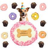 Puppy Birthday Party Pack - Gourmet DOG Treat MIX (back view), Australian made dog treats by Huds and Toke