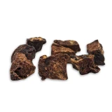 Kangaroo Jerky Cubes - DOG Treats (close-up), Australian made dog treats by Huds and Toke