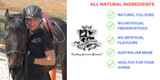 Apple Horse BIX Horse Treats - 100 g (close-up), Australian made horse treats by Huds and Toke