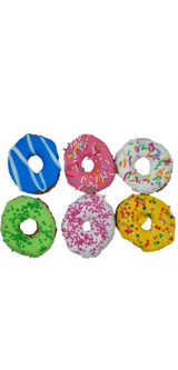 Mini Pony Donut Horse Treats 40 PCE (back view), Australian made horse treats by Huds and Toke