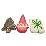 Christmas Present MIX DOG Treats - 3 PCE, Australian made dog treats by Huds and Toke