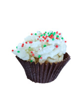 White Christmas Crackles DOG Treats (close-up), Australian made dog treats by Huds and Toke